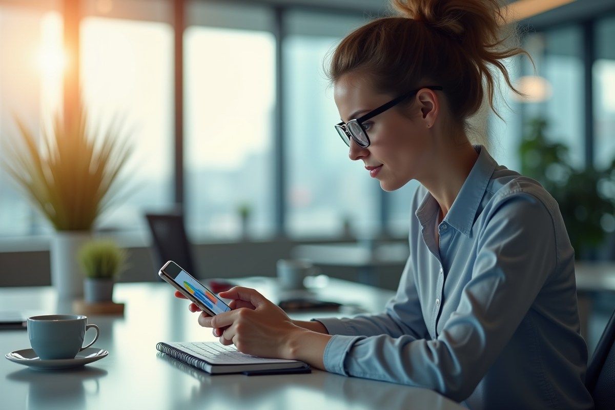 Marketing mobile et illustration par un exemple concret