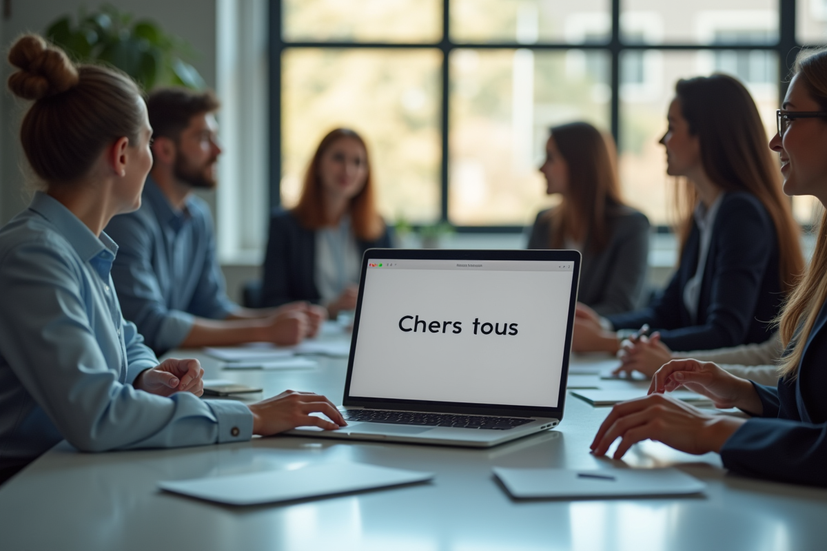 Utilisation de l’expression « Chers tous » dans un e-mail : pertinence et alternatives
